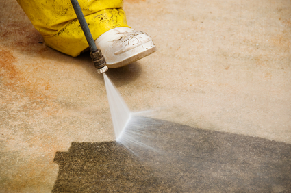 concrete cleaning