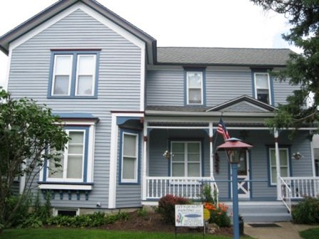 Grand 110 year old home restored back to here glory